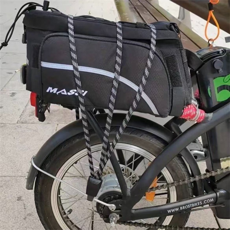 Mountain Biking Fanny Pack - Велосипедная веревка для багажа, эластичные ремни