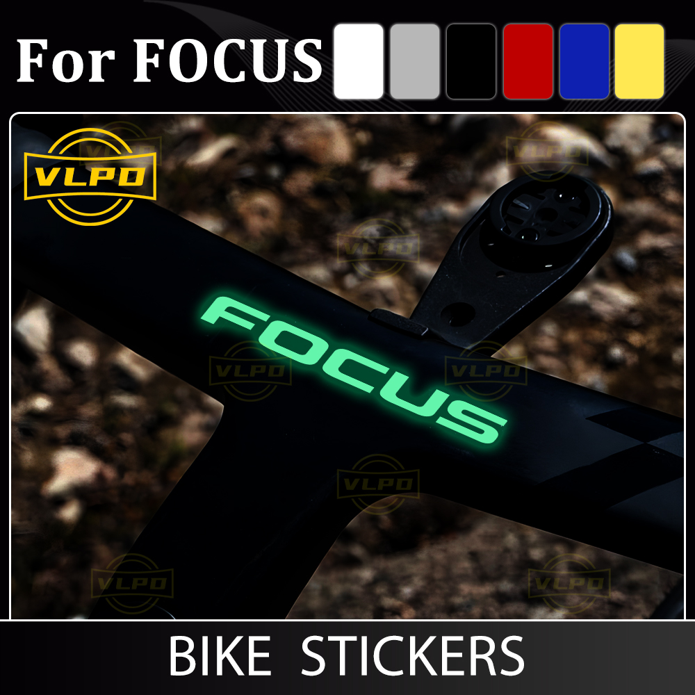 Mountain Biking Whistler - Светящиеся водонепроницаемые наклейки для велосипеда Focus