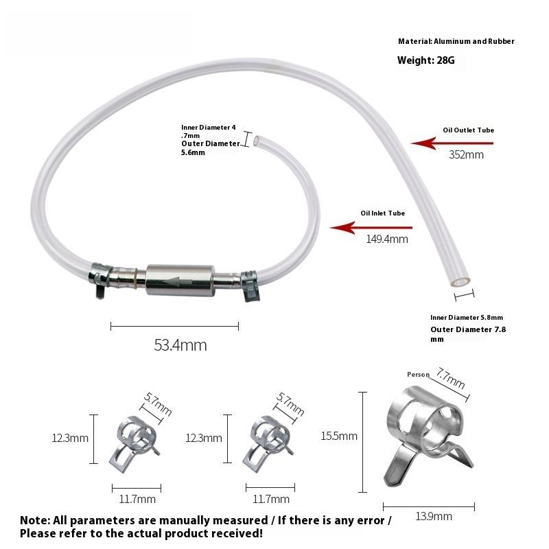 Hydraulic Brake Bleed - 1 комплект, прочный шланг для прокачки,