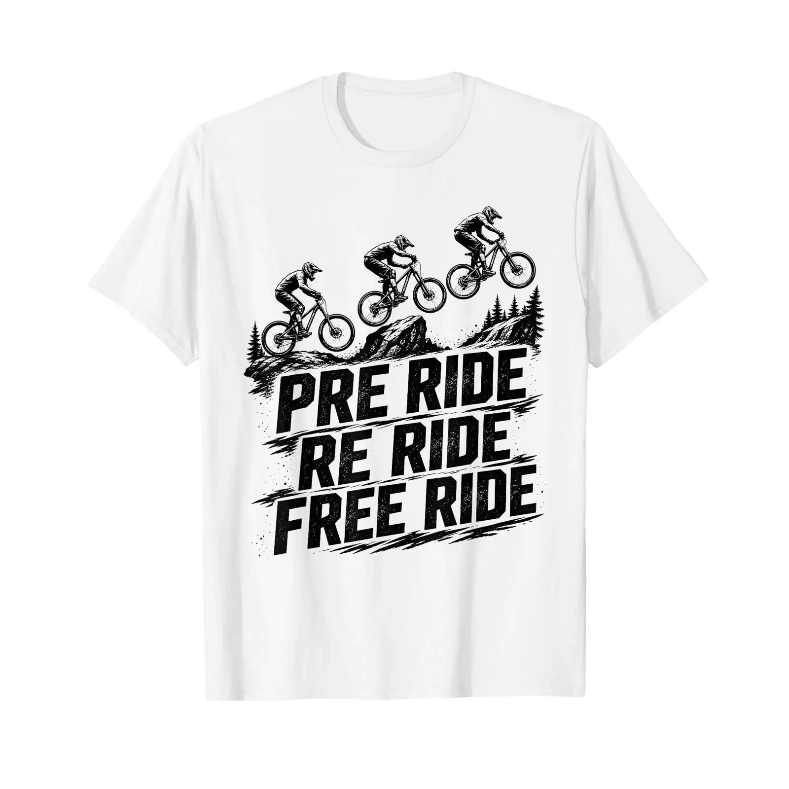 Mountain Biking Reno - Футболка Pre Ride Re Free Mountain
