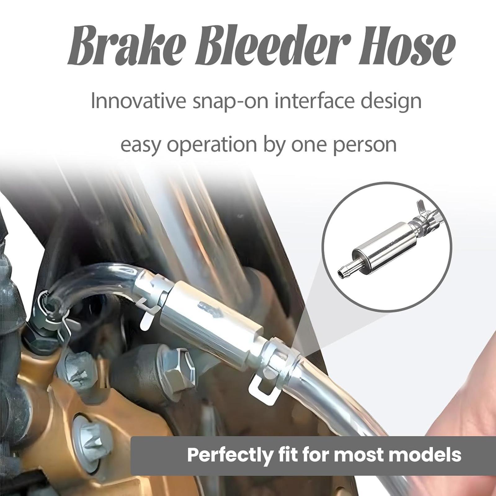 Гибкий комплект трубок и клапа – обзор и цена Hydraulic Brake Bleed