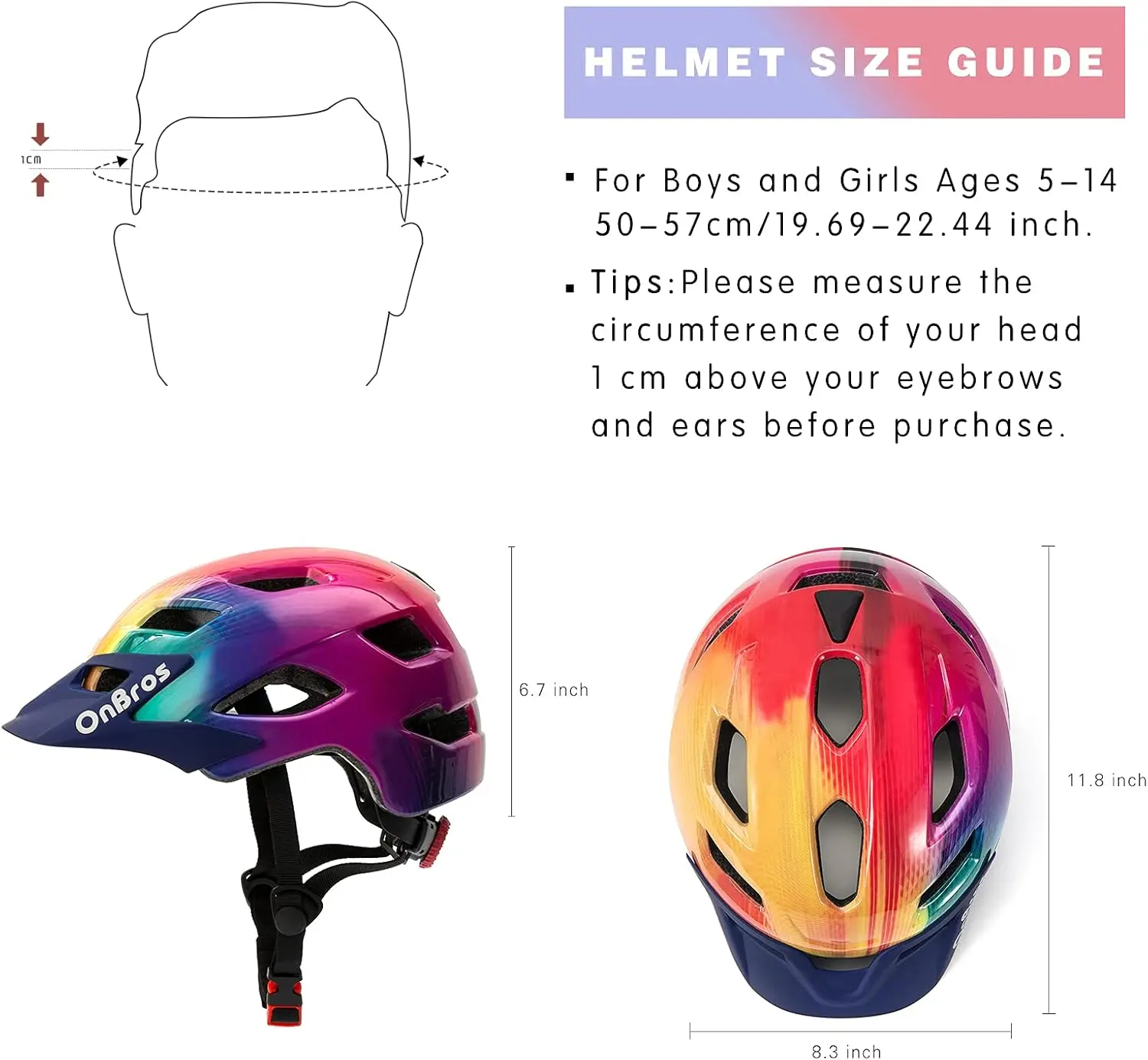 Детский велосипедный шлем OnBr – обзор и цена Mountain Biking Helmet Kids