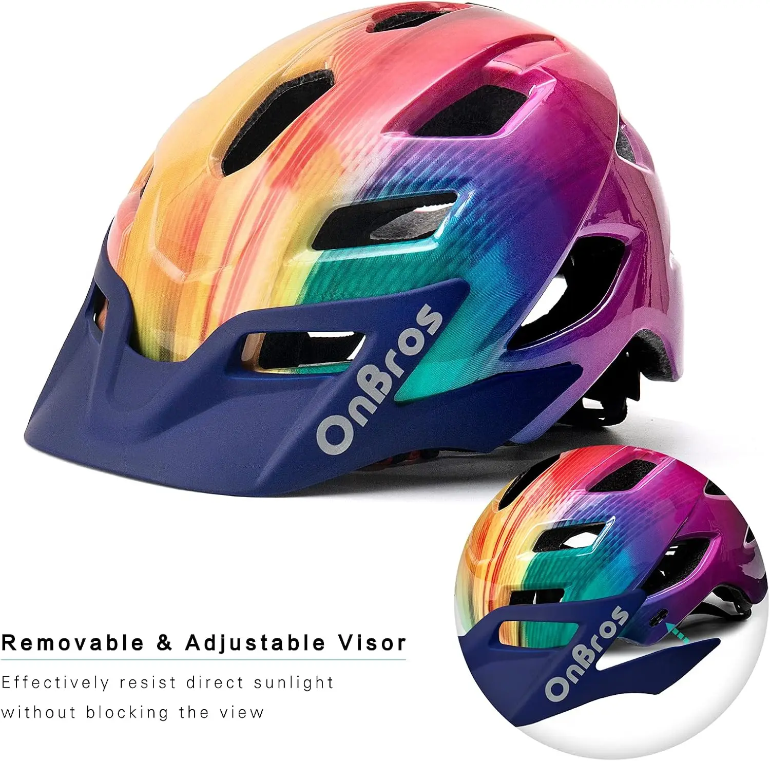 Детский велосипедный шлем OnBr – обзор и цена Mountain Biking Helmet Kids